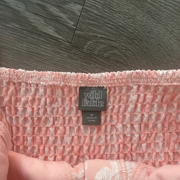 NEW Wild Fabel Pink Floral Top - Picture 3 of 3